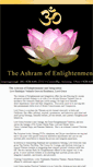 Mobile Screenshot of enlightenmentashram.com